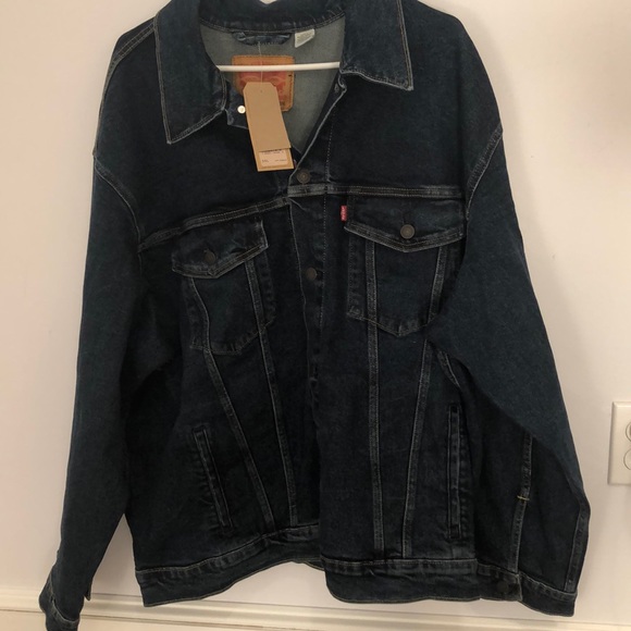 levi jean jacket 3xl
